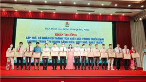 Người lao động tiêu biểu xuất sắc của Bệnh viện được vinh danh tại Hội nghị của Công đoàn tỉnh Quảng Ninh