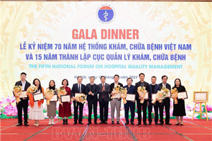 Vinh dự nhận giải cao cuộc thi Poster Quốc gia “Đề án cải tiến chất lượng bệnh viện”