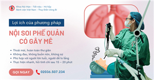 Nội soi phế quản có gây mê - Khi nào nên thực hiện?