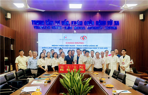 Tiếp thu tinh hoa quản trị và chuyên môn kỹ thuật từ một trong những bệnh viện đầu ngành