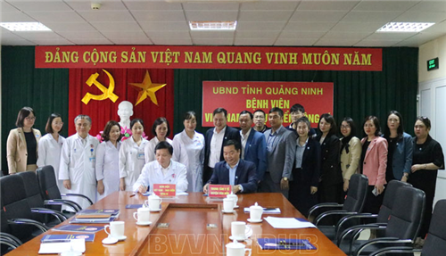 Tiếp tục chương trình hợp tác, hỗ trợ chuyên môn cho TTYT Huyện Vân Đồn