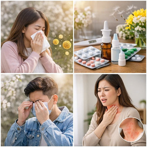 Dị ứng thời tiết mùa xuân – dùng thuốc thế nào cho đúng?