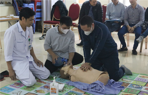 Lớp tập huấn nâng cao năng lực cấp cứu ngoại viện