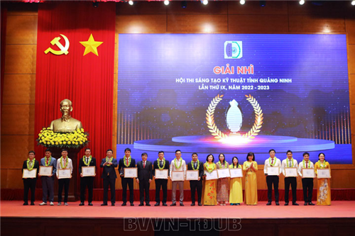 Hội thi sáng tạo kỹ thuật tỉnh Quảng Ninh lần thứ IX năm 2022-2023: Bệnh viện vinh dự đón nhận nhiều giải thưởng, bằng khen, giấy khen