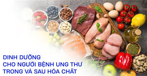 Dinh dưỡng cho người bệnh ung thư trong và sau hoá chất