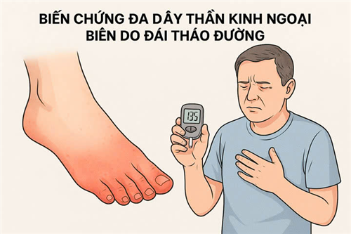 Biến chứng đa dây thần kinh ngoại biên do đái tháo đường có nguy hiểm không?