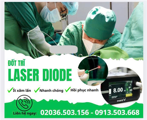 Đốt trĩ Laser Diode: Chấm dứt “ác mộng” cho người bệnh trĩ