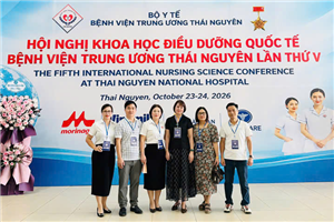 Điều dưỡng Bệnh viện Việt Nam – Thụy Điển Uông Bí: Tham dự Hội nghị Khoa học Điều dưỡng Quốc tế lần thứ V