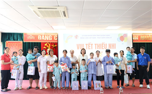 Lan tỏa yêu thương tới bệnh nhi nhân ngày Quốc tế Thiếu nhi 1/6