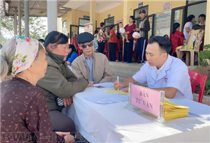 Xã Liên Hoà, Thị xã Quảng Yên: Khép lại hành trình khám chữa bệnh nhân đạo năm 2024