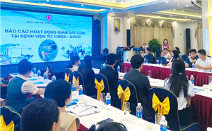 Giám sát cúm quốc gia: Bệnh viện Việt Nam – Thụy Điển Uông Bí chia sẻ kinh nghiệm tại cuộc họp định kỳ