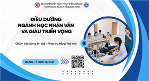 Ngành Điều dưỡng - Cơ hội thực tập & việc làm tại Quảng Ninh