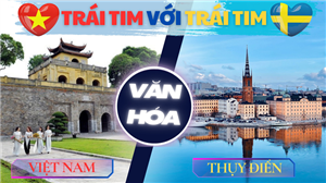 Quan hệ văn hóa Việt Nam - Thụy Điển:  Trái tim với trái tim 