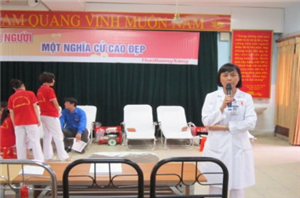 Hưởng ứng Ngày toàn dân hiến máu tình nguyện 07/04/2013