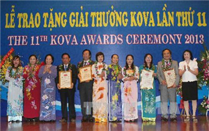 Quảng Ninh có 2 tập thể, cá nhân được trao giải thưởng KOVA lần thứ 11