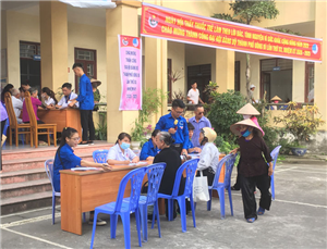 Người dân phường Phương Nam được khám sức khoẻ miễn phí