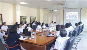 Đảng ủy Bệnh viện Việt Nam – Thụy Điển Uông Bí tổ chức tham dự trực tuyến Hội nghị quán triệt Nghị quyết của Bộ chính trị