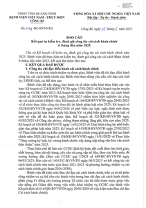 Báo cáo số 1771/BC-BVVNTĐ Kết quả tự kiểm tra, đánh giá công tác cải cách hành chính 6 tháng đầu năm 2025