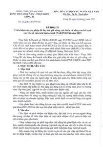 Kế hoạch 3412/KH-BVVNTĐ v/v triển khai các giải pháp để duy trì, giữ vững, cải thiện và nâng cao kết quả các Chỉ số cải cách hành chính (PAR-INDEX) năm 2025