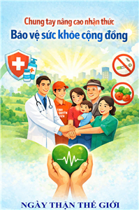 Chung tay nâng cao nhận thức - Bảo vệ sức khoẻ cộng đồng