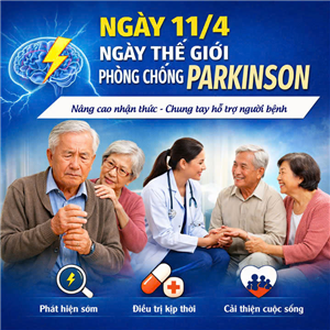 Ngày 11/4 – Ngày thế giới phòng chống parkinson 