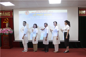 Bệnh viện Việt Nam – Thụy Điển Uông Bí: Tích cực triển khai phong trào “Bình dân học vụ số”