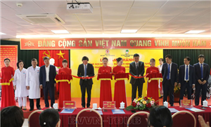 Bệnh viện Việt Nam – Thụy Điển Uông Bí tiếp nhận tài trợ thiết bị y tế