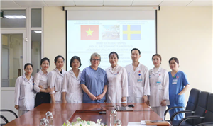 Tiếp và làm việc với chuyên gia Thụy Điển  về chuyên ngành Sản phụ khoa