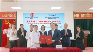 Bệnh viện Việt Nam – Thụy Điển Uông Bí kí kết thỏa thuận hợp tác cùng Tổng Công ty Cổ phần Bảo hiểm Petrolimex PJICO