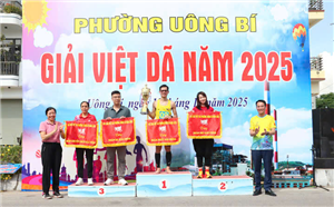 Xuất sắc đạt giải Nhất toàn đoàn tại Giải Việt dã năm 2025 do Phường Uông Bí tổ chức