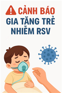 Cảnh báo gia tăng trẻ nhiễm RSV: Tác nhân thầm lặng gây viêm phổi ở trẻ nhỏ
