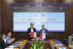 Nâng tầm y tế tuyến tỉnh: Bệnh viện Việt Nam – Thụy Điển Uông Bí kí kết hợp tác chuyên môn cùng Bệnh viện Đại học Y Hà Nội