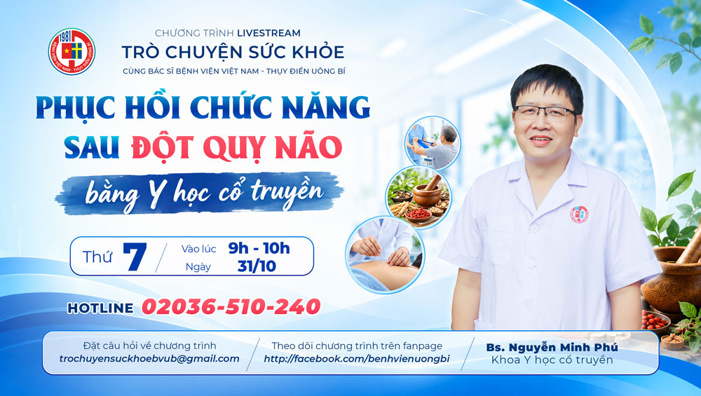 Chương trình tư vấn sức khỏe ngày 31/10/2026