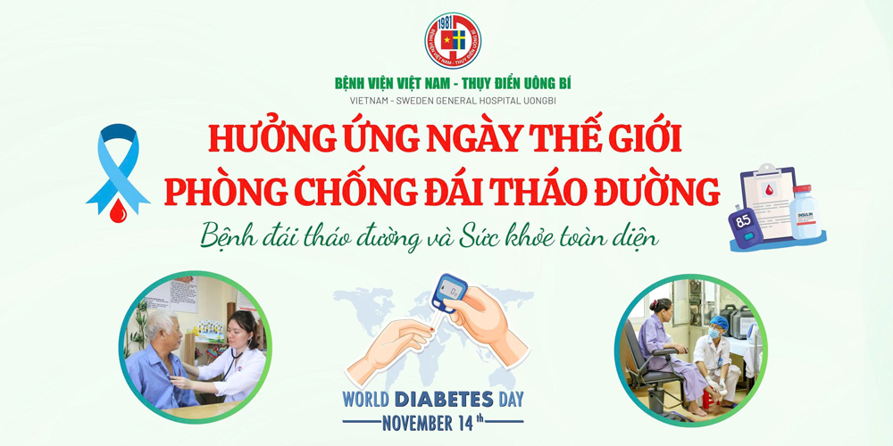 Hưởng ứng Ngày Thế giới Phòng chống đái tháo đường năm 2025